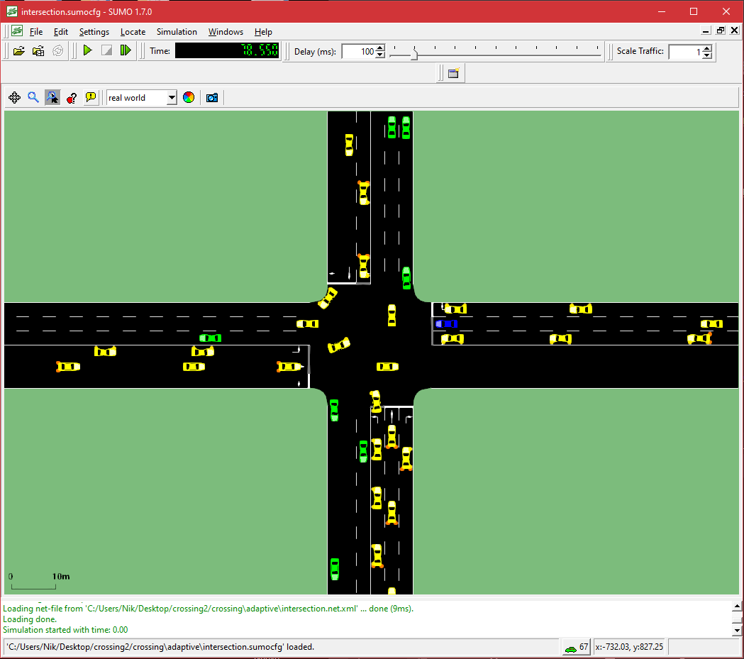 Adaptive Intersections @ WETICE 2021